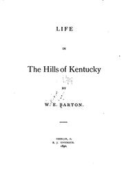 Cover of: Life in the hills of Kentucky