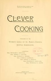 Cover of: Clever cooking.