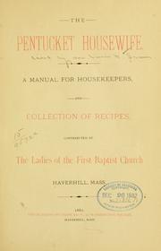 Cover of: The Pentucket housewife by Carrie W. Train