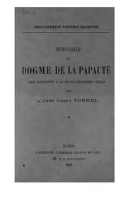 Cover of: Histoire du dogme de la papauté des origines à la fin du quatrième siècle.