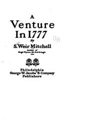 Cover of: A venture in 1777