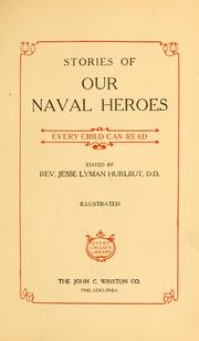 Cover of: Stories of our naval heroes: every child can read