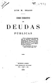 Cover of: Cobro coercitivo de deudas públicas ...