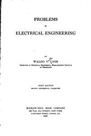 Cover of: Problems in electrical engineering