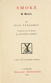 Cover of: Ïvan Turgénieff's Spring floods