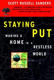 Cover of: Staying Put by Scott R. Sanders