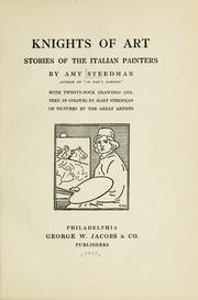 Cover of: Knights of art: stories of the Italian painters