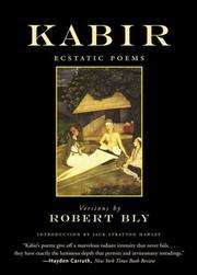 Cover of: Kabir by Robert Bly