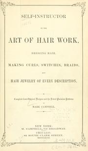 Cover of: Self-instructor in the art of hair work