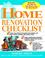 Cover of: Home Renovation Checklist