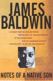 Cover of: Notes of a Native Son by James Baldwin