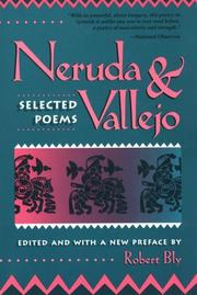 Cover of: Neruda and Vallejo: selected poems