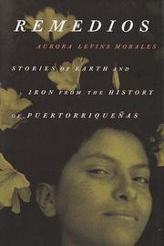 Cover of: Remedios | Aurora Levins Morales