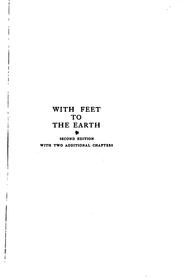 Cover of: With feet to the earth