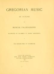 Cover of: Gregorian music by Stanbrook Abbey.