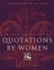 Cover of: The New Beacon Book of Quotations by Rosalie Maggio