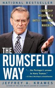 Cover of: The Rumsfeld Way  by Jeffrey A. Krames