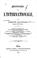 Cover of: Histoire de l'Internationale