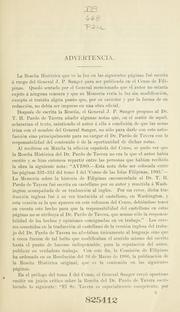 Cover of: Reseña histórica de Filipinas desde su descubrimiento hasta 1903.