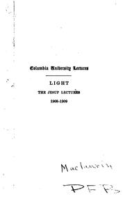 Cover of: Light