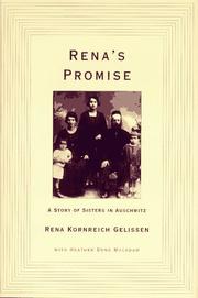 Cover of: Rena's promise: a story of sisters in Auschwitz