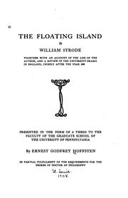 The floating island by Ernest Godfrey Hoffsten