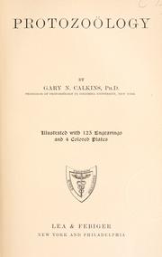 Cover of: Protozoölogy