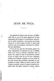 Cover of: Sobre los viajes apócrifos de Juan de Fuca y de Lorenzo Ferrer Maldonado. by Novo y Colson, Pedro de