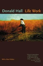 Cover of: Life Work by Donald Hall