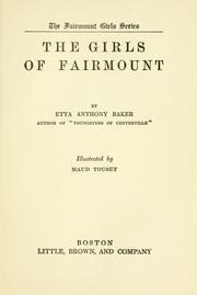 Cover of: The girls of Fairmount