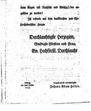 Cover of: Anweisung zum musikalisch-zierlichen Gesange: mit hinlänglichen Exempeln erläutert.