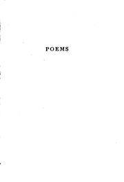 Cover of: Poems