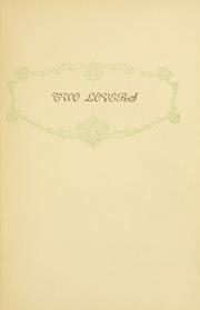 Cover of: Two lovers