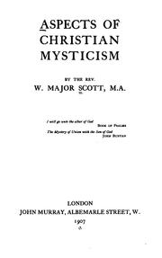 Cover of: Aspects of Christian mysticism