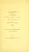 Cover of: An oration delivered at Portchester, in the town of Rye, county of Westchester, on the fourth day of July 1865