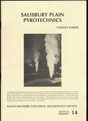 Cover of: Salisbury Plain Pyrotechnics (Historical Monograph)