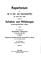 Cover of: Repertorium über die in zeit- und sammelschriften der jahre 1891-1900 enthaltenen aufsätze und mitteilungen schweizergeschichtlichen inhaltes.