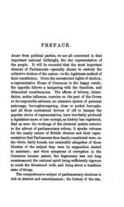 Cover of: A history of parliamentary elections and electioneering: from the Stuarts to Queen Victoria.