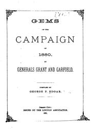 Gems of the campaign of 1880 by George P. Edgar