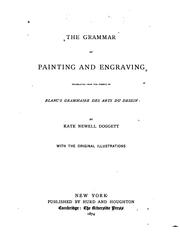 Cover of: The grammar of painting and engraving