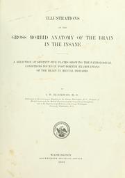 Illustrations of the gross morbid anatomy of the brain in the insane by Isaac Wright Blackburn