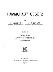 Cover of: Hammurabi's Gesetz