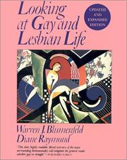 Cover of: Looking at gay and lesbian life by Warren J. Blumenfeld