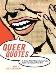 Cover of: Queer Quotes by Teresa Theophano