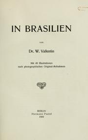 Cover of: In Brasilien