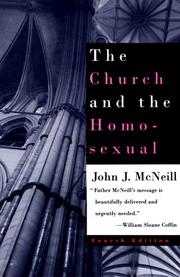 Cover of: The Church and the homosexual by John J. McNeill