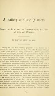 A battery at close quarters by Henry M. Neil