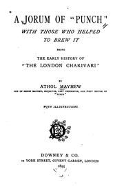 Cover of: A jorum of "Punch" with those who helped to brew it by Athol Mayhew, Athol Mayhew