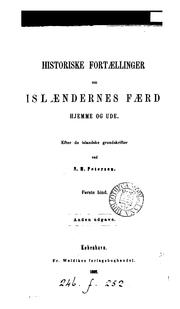 Cover of: Historiske fortællinger om islændernes færd hjemme og ude.