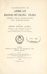Cover of: Illustrations of African blood-sucking flies other than mosquitoes and tsetse-flies
